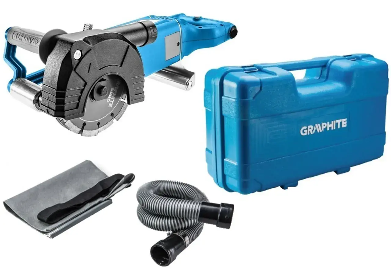 Bruzdownica GRAPHITE PRO: Rewolucja w Wycinaniu Bruzd Ściennych